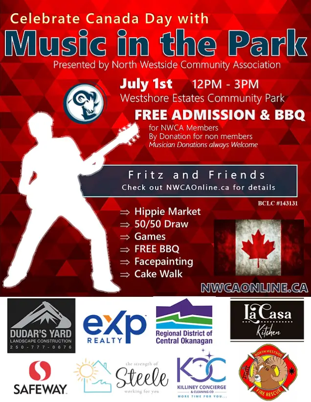 Canada Day Music in the Park